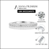 Quà Tặng 8/3 Nhẫn Bạc 925 14 Đá Moissanite Phủ Bạch Kim - Nhẫn Nửa Vòng Đa Đá 1.314 Giá 488k 2
