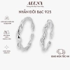 Quà Tặng 8/3: Nhẫn Đôi Bạc 925 Twist Cao Cấp - Giảm Giá Đến 569k