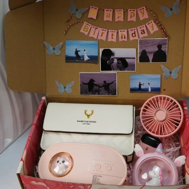 Quà Tặng Bạn Gái IV Pink Leather - Bộ Túi Xách Nữ Full Set Sang Trọng, Chỉ 395k