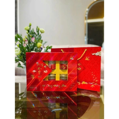Quà Tặng Hộp Sang Trọng Yến Chưng Thượng Gia Nhân Sâm, Đông Trùng Hạ Thảo, Hạt Chia, Đường Phèn - Giá Ưu Đãi 245k 3 Quà Tặng Hộp Sang Trọng Yến Chưng Thượng Gia Nhân Sâm, Đông Trùng Hạ Thảo, Hạt Chia, Đường Phèn - Giá Ưu Đãi 245k 3