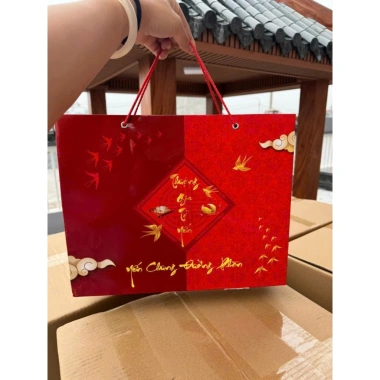 Quà Tặng Hộp Sang Trọng Yến Chưng Thượng Gia Nhân Sâm, Đông Trùng Hạ Thảo, Hạt Chia, Đường Phèn - Giá Ưu Đãi 245k
