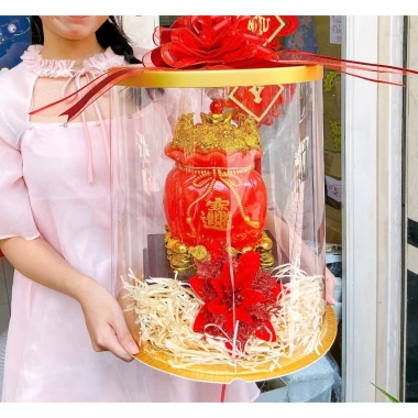 Quà Tặng Khai Trương Tân Gia Túi Vàng Kim Bảo Vật – Phong Thủy Tài Lộc, Banner Chữ 750k 3
