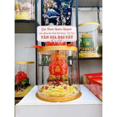 Quà Tặng Khai Trương Tân Gia Túi Vàng Kim Bảo Vật – Phong Thủy Tài Lộc, Banner Chữ 750k 5
