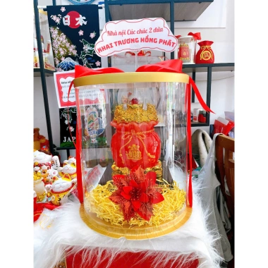 Quà Tặng Khai Trương Tân Gia Túi Vàng Kim Bảo Vật – Phong Thủy Tài Lộc, Banner Chữ 750k 6