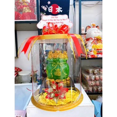 Quà Tặng Khai Trương Tân Gia Túi Vàng Kim Bảo Vật – Phong Thủy Tài Lộc, Banner Chữ 750k 10