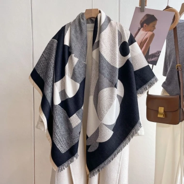 Quà Tặng Khăn Choàng Cashmere Vuông JIRAMI Cao Cấp Hộp Sang Trọng Giảm Giá Đến 590k Cho Mùa Đông Lễ Tết 3