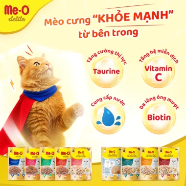 Quà Tặng Không Bán Pate Me‑O Delite 70gr – Cá thật, thịt thật, giảm còn 200k