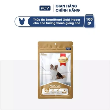 Quà Tặng Không Bán Thức ăn chó SmartHeart Gold Nhật Indoor 100g/60g giá chỉ 200k