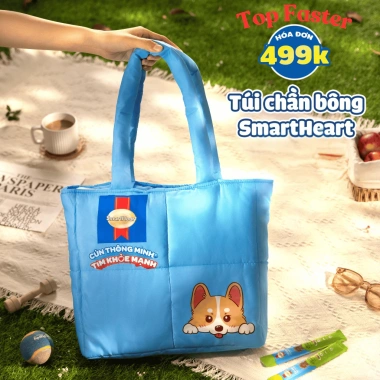 Quà Tặng Không Bán Túi Chần Bông SmartHeart - Độc Quyền Top Faster Giá 499k