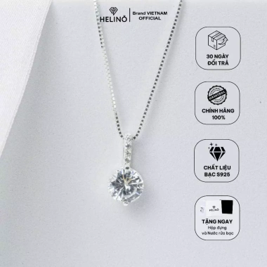 Quà tặng nữ dây chuyền bạc HELINO đá tròn dọc, S925 C24, ưu đãi 439.000₫ 8 Quà tặng nữ dây chuyền bạc HELINO đá tròn dọc, S925 C24, ưu đãi 439.000₫ 8