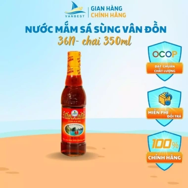 Quà tặng Nước mắm sá sùng Vân Đồn 2 chai 36N 700ml - Giá ưu đãi 90.000 VNĐ
