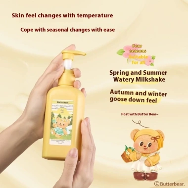 Quà tặng Qixi ROOPY Butter Bear Body Lotion Dưỡng ẩm, Nuôi dưỡng da, Hương thơm lâu trôi - 522.297₫