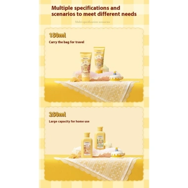 Quà tặng Qixi ROOPY Butter Bear Body Lotion Dưỡng ẩm, Nuôi dưỡng da, Hương thơm lâu trôi - 522.297₫