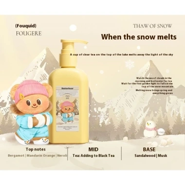 Quà tặng Qixi ROOPY Butter Bear Body Lotion Dưỡng ẩm, Nuôi dưỡng da, Hương thơm lâu trôi - 522.297₫