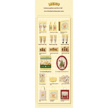 Quà tặng Qixi ROOPY Butter Bear Body Lotion Dưỡng ẩm, Nuôi dưỡng da, Hương thơm lâu trôi - 522.297₫