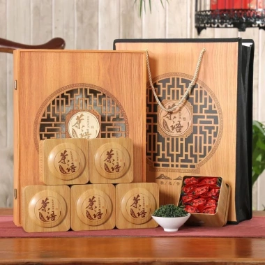 Quà tặng sang trọng Trà Thiết Quan Âm 500g Hộp đẹp 6 set cao cấp 330k