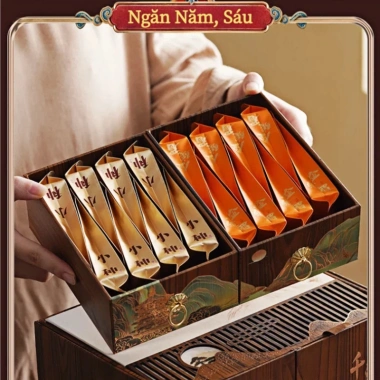 Quà tặng Thiên Lý Giang Sơn danh trà nổi tiếng kèm bộ trà cụ cao cấp, giá ưu đãi 795.000₫ 9