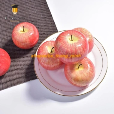 Quả táo đỏ giả - phụ kiện bày tiệc, chụp ảnh, dạy trẻ, trang trí nhà - 14.200₫