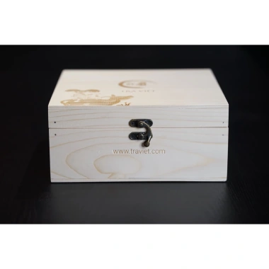 Quà Tết 2.026 Bính Ngọ - Hộp Trà Việt Sang Trọng Gỗ Tri Kỷ, Quà Cao Cấp 545k 6