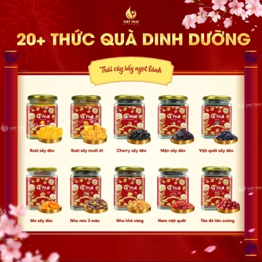 Quà Tết 2.026 Hạt Dinh Dưỡng Trái Cây Sấy Cao Cấp Hũ Thủy Tinh 7.3x10.5cm Quà Biếu Tặng 47.000đ 4 Quà Tết 2.026 Hạt Dinh Dưỡng Trái Cây Sấy Cao Cấp Hũ Thủy Tinh 7.3x10.5cm Quà Biếu Tặng 47.000đ 4