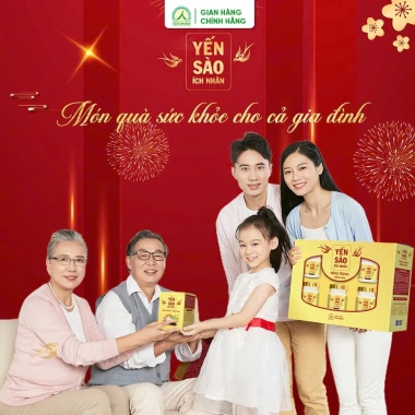 Quà Tết 2.026 Set 6 hũ Yến Sào Ích Nhân Đông Trùng Hồng Sâm - Tổ yến chưng Khánh Hòa 35% giá 385k 3