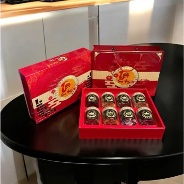 Quà Tết 8 Hủ Hạt Đặc Biệt – Tặng Bao Lì Xì, Giá 219.000đ (Giảm 22%)