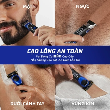 Quà Tết Hoả Tóc Máy Cạo Nam Gillette Styler 4in1 Bộ Cạo Râu 175g Ưu Đãi 800k