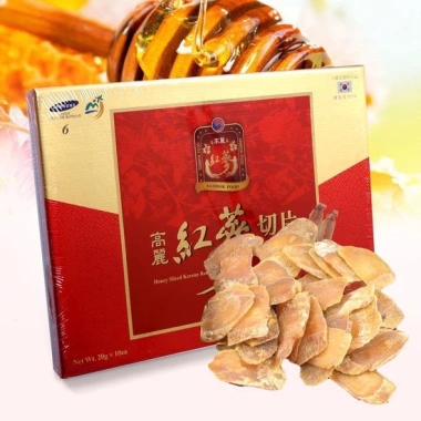 Quà Tết Hồng Sâm Thái Lát Tẩm Mật Ong Sambok Hàn Quốc 200gr Giá ưu đãi 485k 2