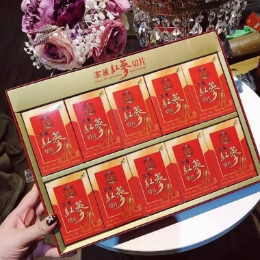 Quà Tết Hồng Sâm Thái Lát Tẩm Mật Ong Sambok Hàn Quốc 200gr Giá ưu đãi 485k 9