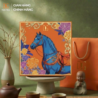 Quà Tết Hỷ Mã Đáo Gia Bộ Thanh Can Đẹp Trà Tâm Đạo TDG Tea Giá ưu đãi 710.000 VND 5