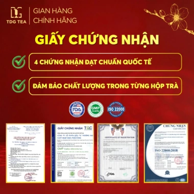 Quà Tết Hỷ Mã Đáo Gia - Trà Tâm Đạo TDG Tea 100% tự nhiên, ý nghĩa, chỉ 710.000đ 8
