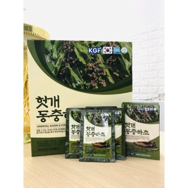 Quà Tết Nước Bổ Gan Đông Trùng Hạ Thảo KGF Hàn Quốc 30 gói 50ml Giải Độc Gan - Giá Ưu Đãi 345.000đ
