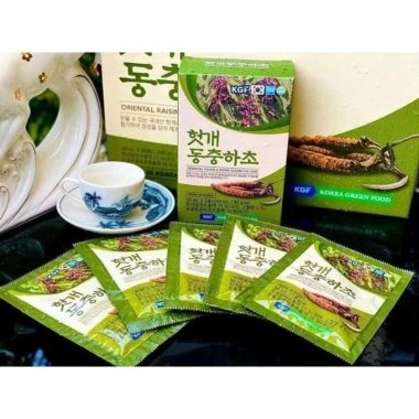 Quà Tết Nước Bổ Gan Đông Trùng Hạ Thảo KGF Hàn Quốc 30 gói 50ml Giải Độc Gan - Giá Ưu Đãi 345.000đ