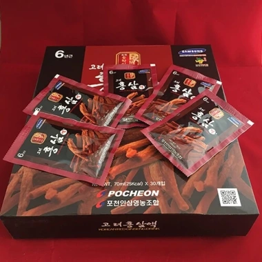 Quà Tết Nước Hồng Sâm Pocheon Hàn Quốc 30 Gói 70ml – Giảm Giá, Tăng Sức Đề Kháng 3