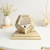 Quà Tết ý nghĩa - Lịch gỗ lục giác handmade décor bàn độc đáo, chỉ 139.000₫ 5