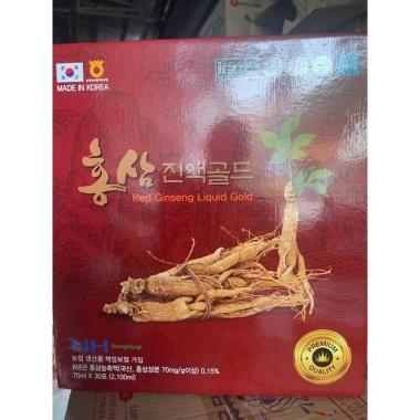 Quai xách Nước Hồng Sâm Gold Nonghyup 30 gói 70ml - Giá 319.000 VND, tăng sức đề kháng