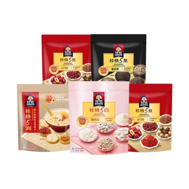 Quaker 5 Trắng 5 Đen 5 Đỏ 5 Dưỡng Ẩm - Bột Yến Mạch Prebiotic Thay Thế Bữa Sáng Giá 241.955₫ 5
