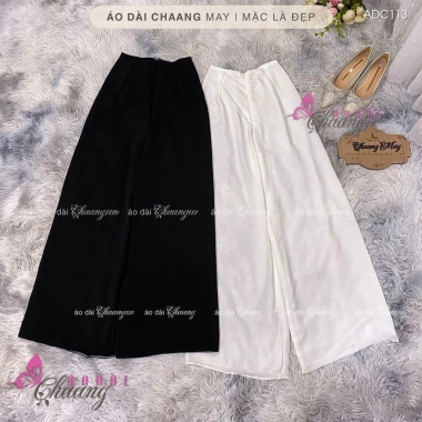 Quần 2 lớp áo dài Chaang QAD15 - Vải lụa chiffon sang trọng, giảm giá 190.776₫