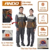 Quần áo bảo hộ lao động Ando AD01K - Áo 2 túi khóa hông, chỉ 110.000 VND