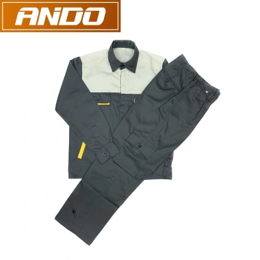 Quần áo bảo hộ lao động Ando AD01K - Áo 2 túi khóa hông, chỉ 110.000 VND 10 Quần áo bảo hộ lao động Ando AD01K - Áo 2 túi khóa hông, chỉ 110.000 VND 10