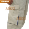 Quần áo bảo hộ lao động Ando AD10 màu ghi xanh, che cúc - Giá giảm 110.000₫ 5