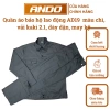 Quần áo bảo hộ lao động Ando AD19 màu chì vải kaki 2/1 - Giá chỉ 84.000₫ 2