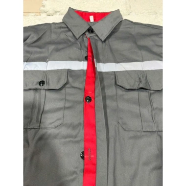 Quần áo bảo hộ lao động Ando AD22 phản quang màu chì - Giá chỉ 120.000₫ 5