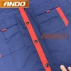 Quần áo bảo hộ lao động Ando PR02 - Tím than, vải pangrim, chỉ 180.000₫ 6