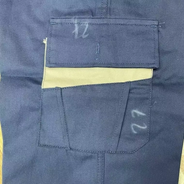 Quần áo bảo hộ lao động Ando PR12 – Áo ghi, quần tím than, vải pangrim cao cấp, chỉ 180.000₫ 6