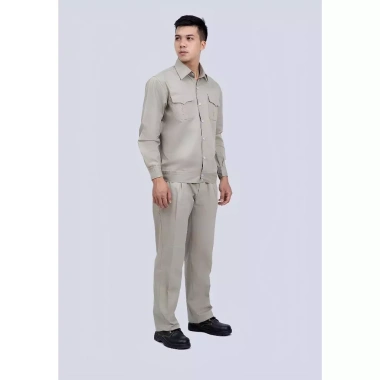 Quần áo bảo hộ lao động Ando vải kaki 2/1 màu trơn - Giá chỉ 162.000đ 6 Quần áo bảo hộ lao động Ando vải kaki 2/1 màu trơn - Giá chỉ 162.000đ 6