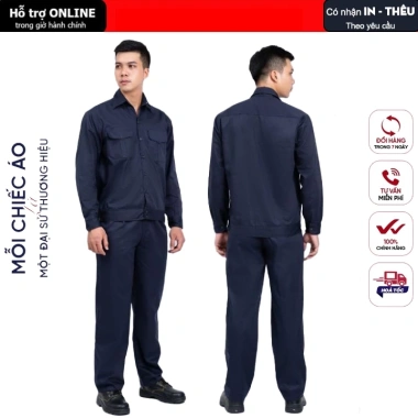Quần áo bảo hộ lao động đồng phục DN09 vải kaki 3/1 dày dặn - 185.000₫ 4 Quần áo bảo hộ lao động đồng phục DN09 vải kaki 3/1 dày dặn - 185.000₫ 4