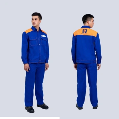 Quần Áo Bảo Hộ Lao Động Đồng Phục Nhân Viên Dầu Khí - Loại Đẹp Giá 145.000 VNĐ 3 Quần Áo Bảo Hộ Lao Động Đồng Phục Nhân Viên Dầu Khí - Loại Đẹp Giá 145.000 VNĐ 3