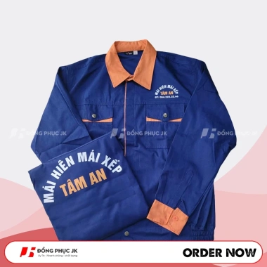 Quần áo bảo hộ lao động đồng phục nhân viên vải kaki dày dặn - in theo yêu cầu 130k 4 Quần áo bảo hộ lao động đồng phục nhân viên vải kaki dày dặn - in theo yêu cầu 130k 4