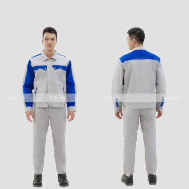 Quần Áo Bảo Hộ Lao Động Xám Xanh Khoá Phản Quang – Đồng Phục Công Nhân 160k Quần Áo Bảo Hộ Lao Động Xám Xanh Khoá Phản Quang – Đồng Phục Công Nhân 160k